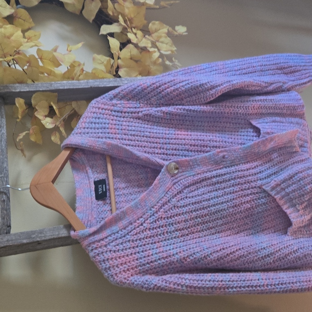 Vici Multicolor Knit Cardigan